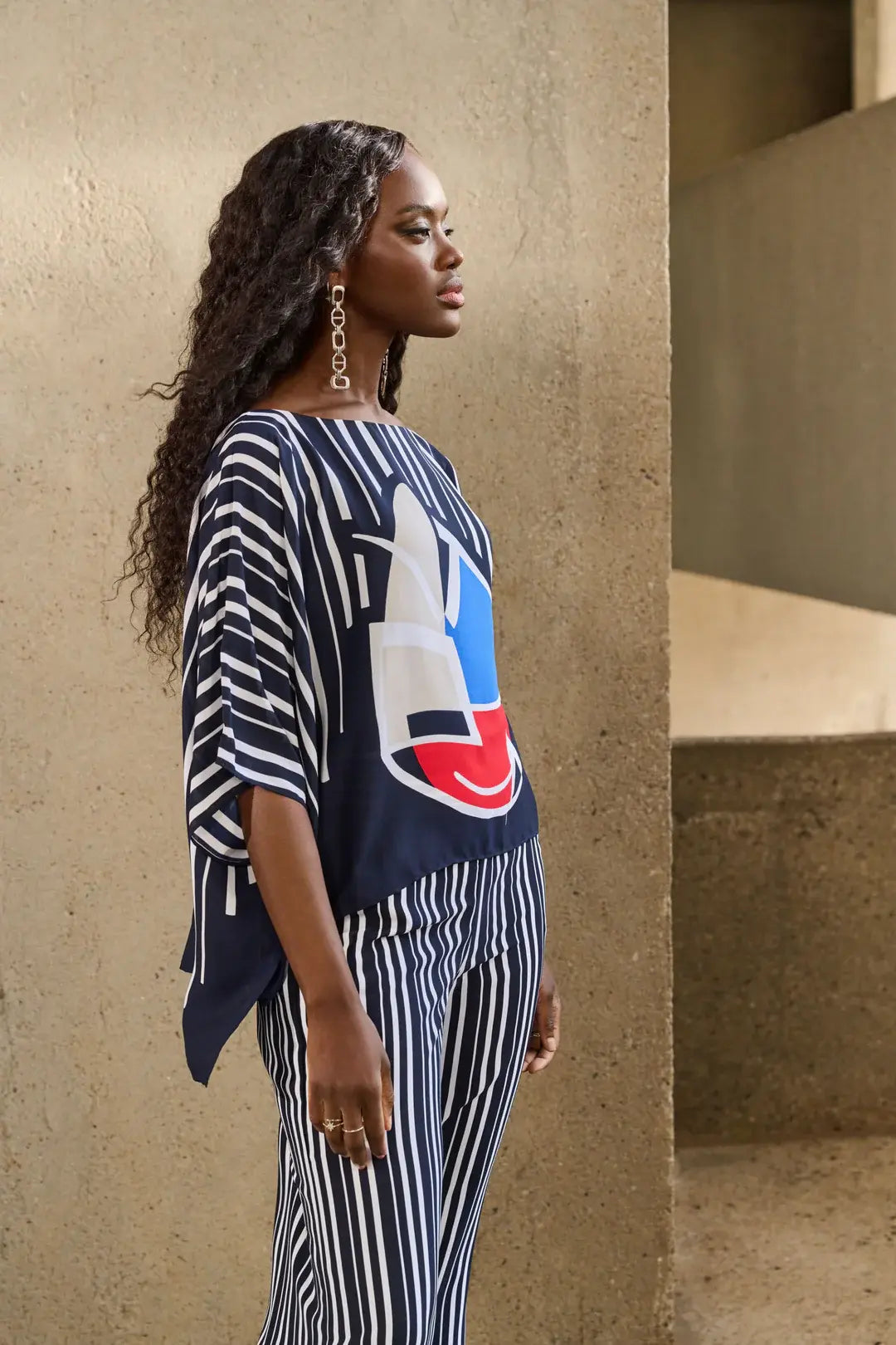 Chemisier multicolore imprimé Joseph Ribkoff