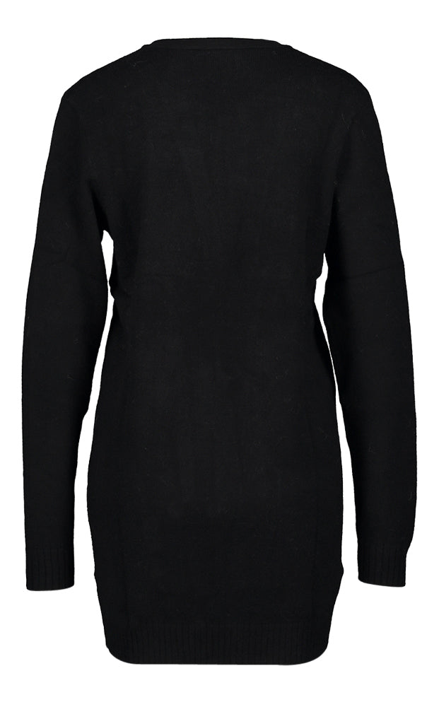 Gilet noir uni avec poches Vila