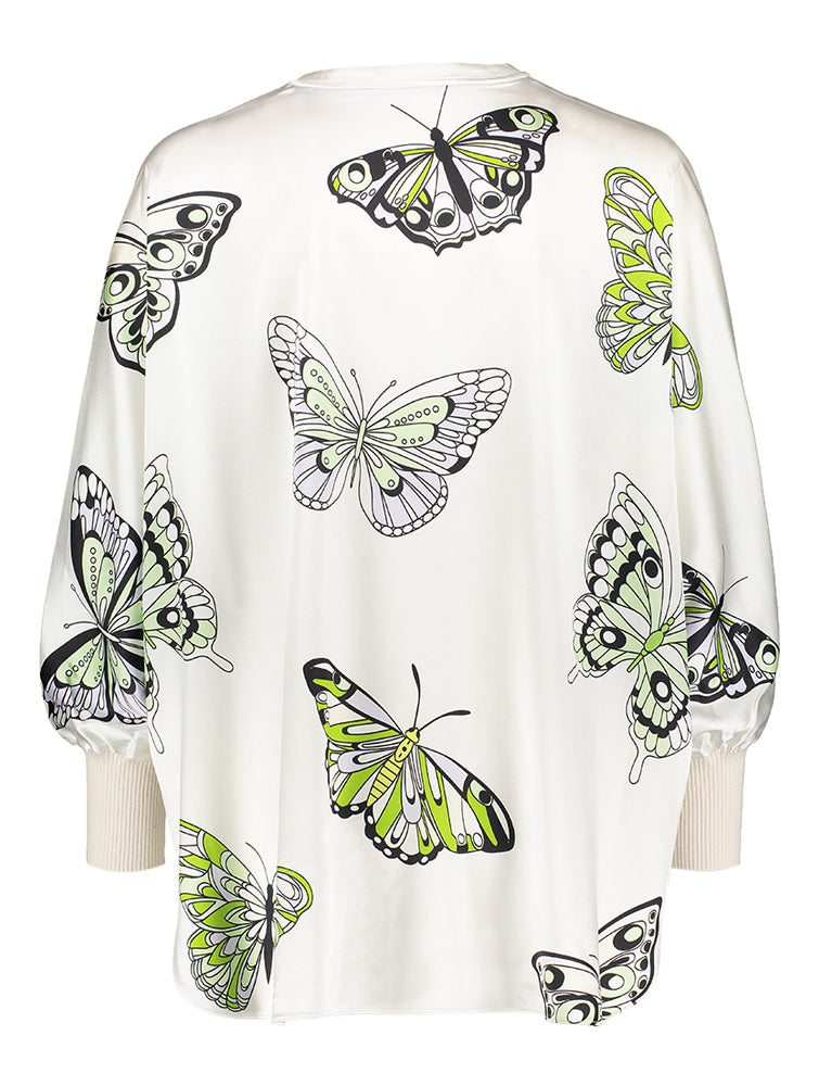 Chemisier blanc à papillons Herzen's