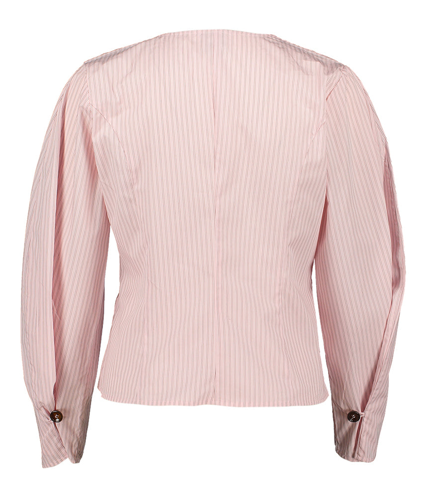 Licht roze gestreepte bloes Millea Baum Und Pferdgarten