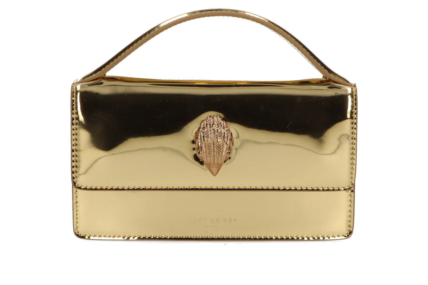 Gouden mettalic crossbody Kurt Geiger