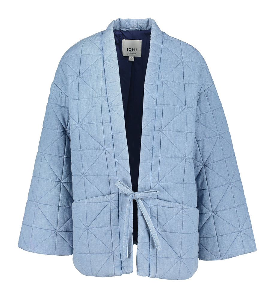 Gilet bleu oversize structuré Hevira Ichi
