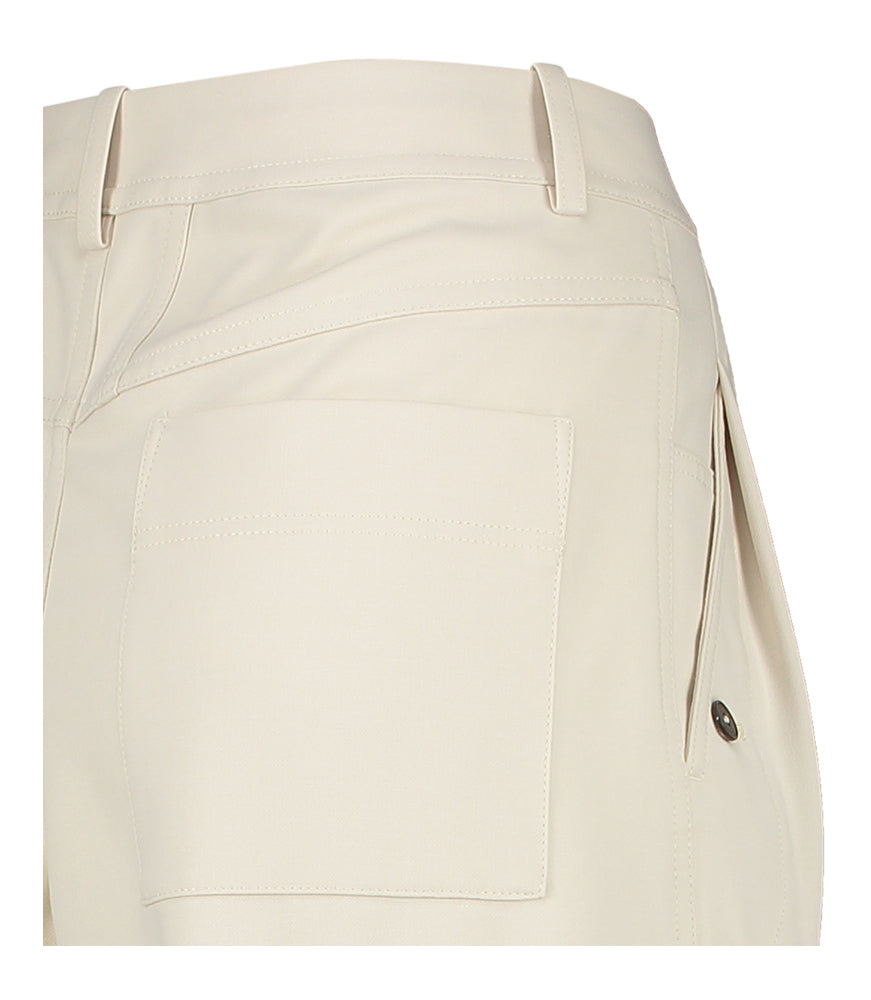 Beige wijdvallende broek Closed