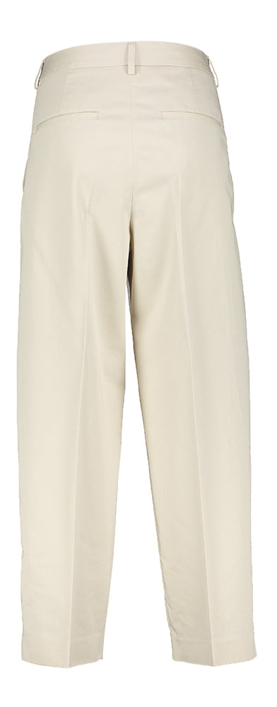 Pantalon large beige à plis Ruthy fermé