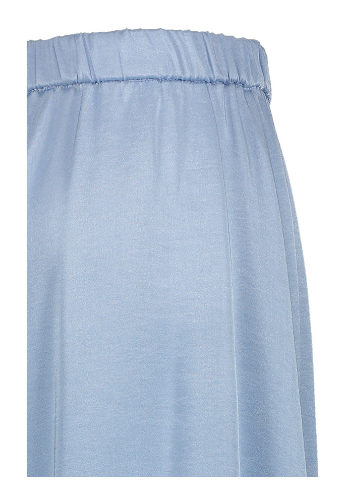 Pantalon bleu brillant à jambes larges de Kim Blue Bay