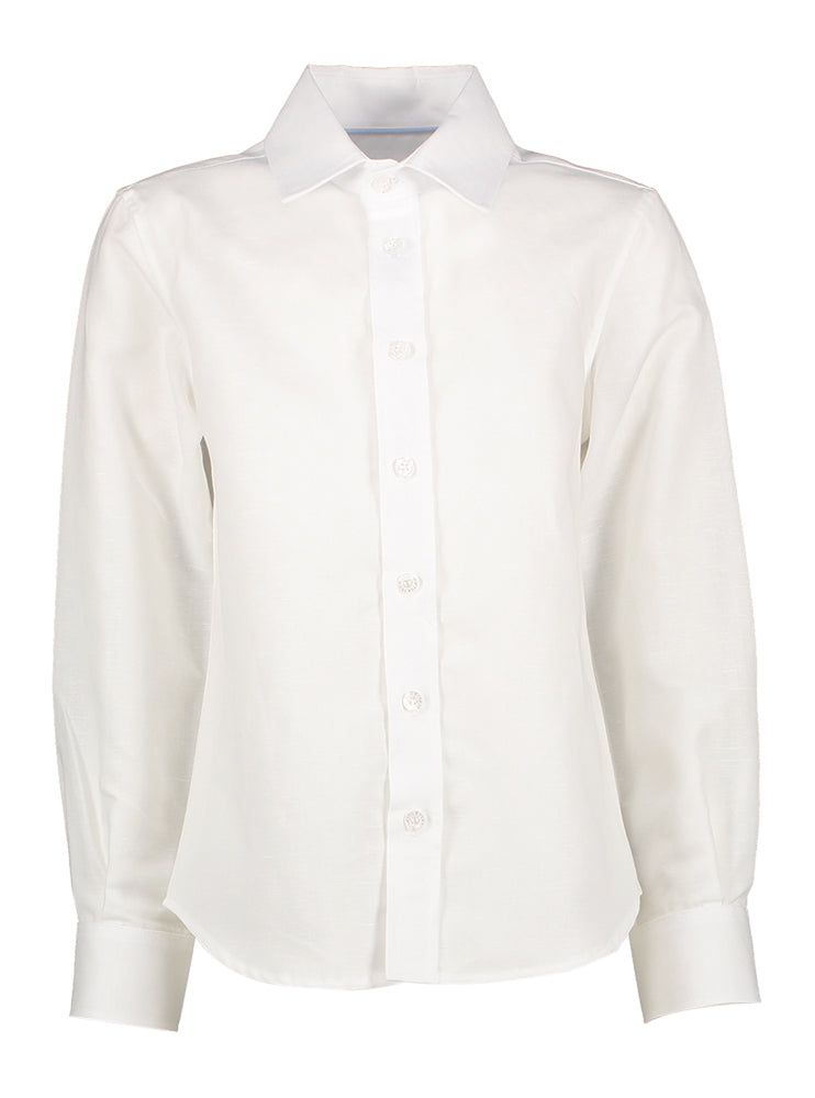 Wit katoenen hemd Laurent Blue Bay