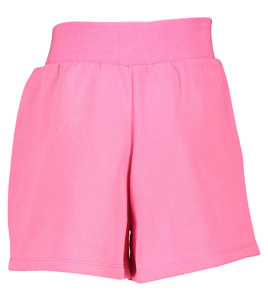 Fluo roze short met bloem Billieblush