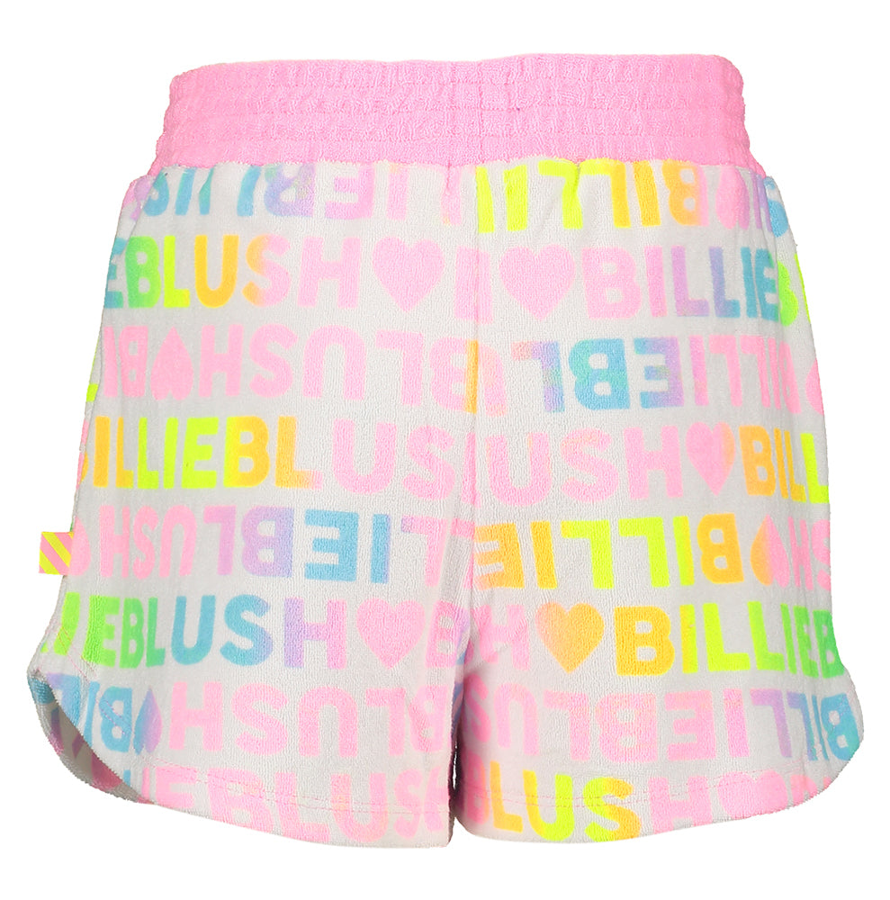 Multi-color short fluo Billieblush