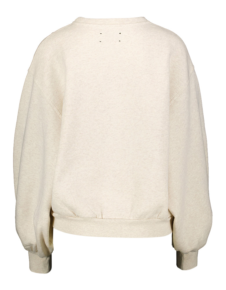 Pull beige à manches larges Kim Ame