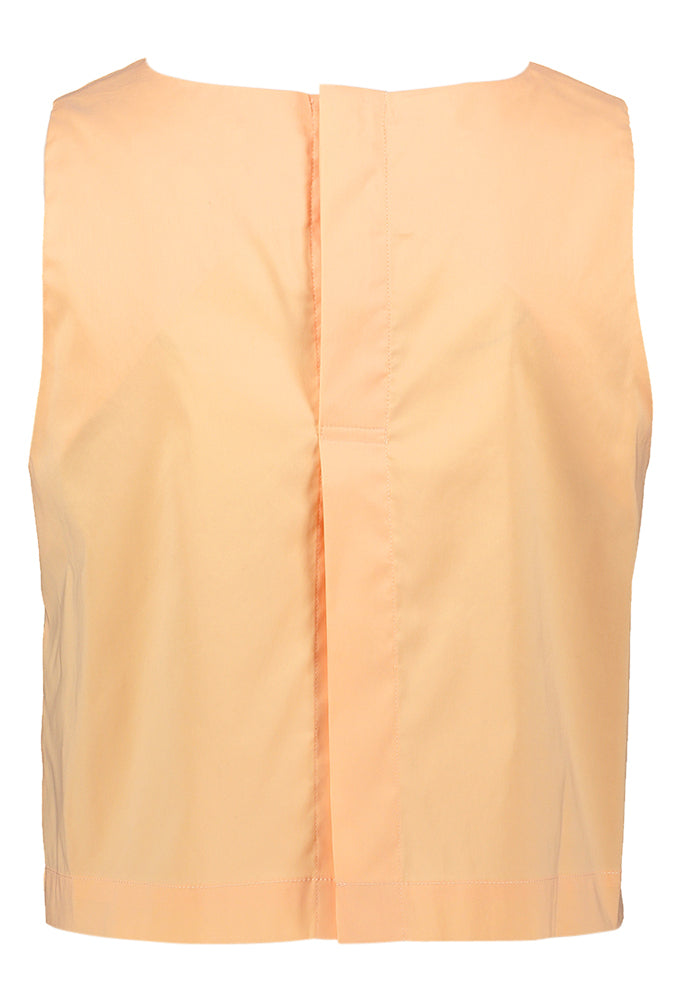 Top en coton rose clair avec ouverture au dos Neill Oscar