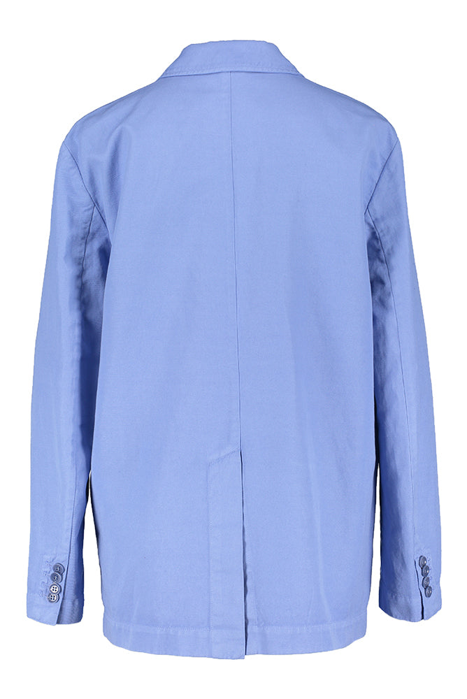 Blauwe blazer met knopen Aspesi