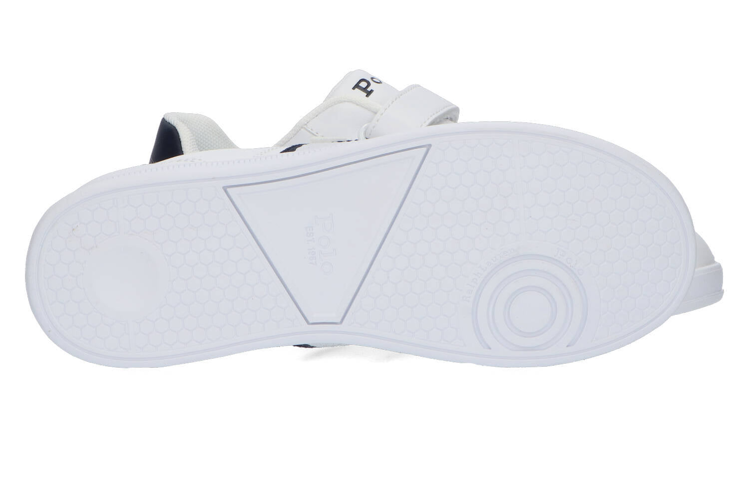 White/navy lage sneakers Vintage Ralph Lauren