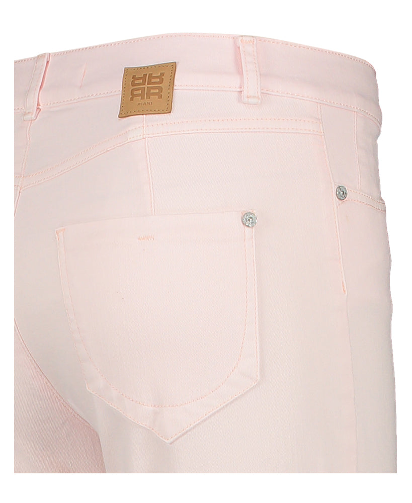 Lichtroze slim fit jeans Riani