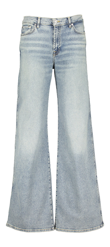 Licht blauwe Wide leg fit For All Mankind