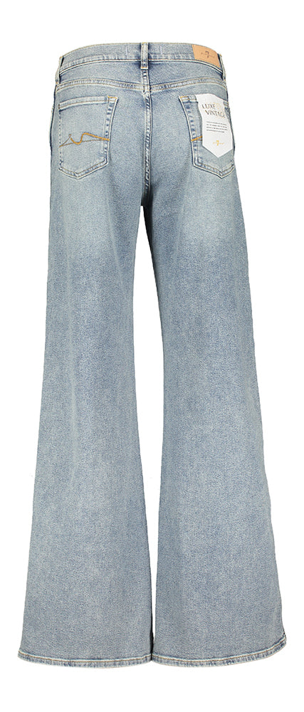 Licht blauwe Wide leg fit For All Mankind