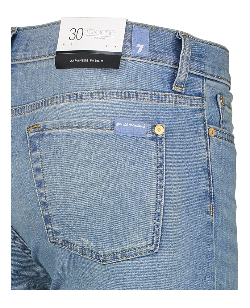 Jeans slim clairs pour toute l'humanité