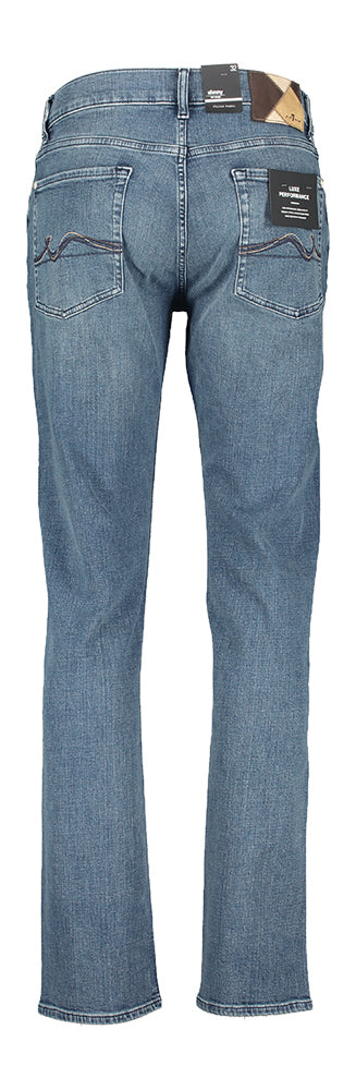 Blauwe slim fit jeans For All Mankind