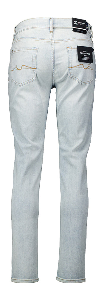 Lichtkleurige slimmy tapered jeans For all mankind