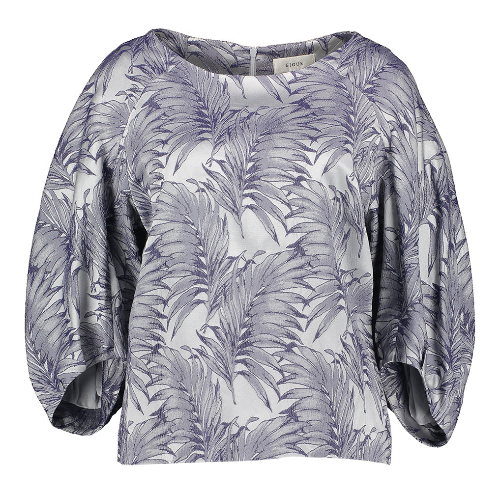 Bloemenprint bloes met 3/4 mouwen Helga Gigue