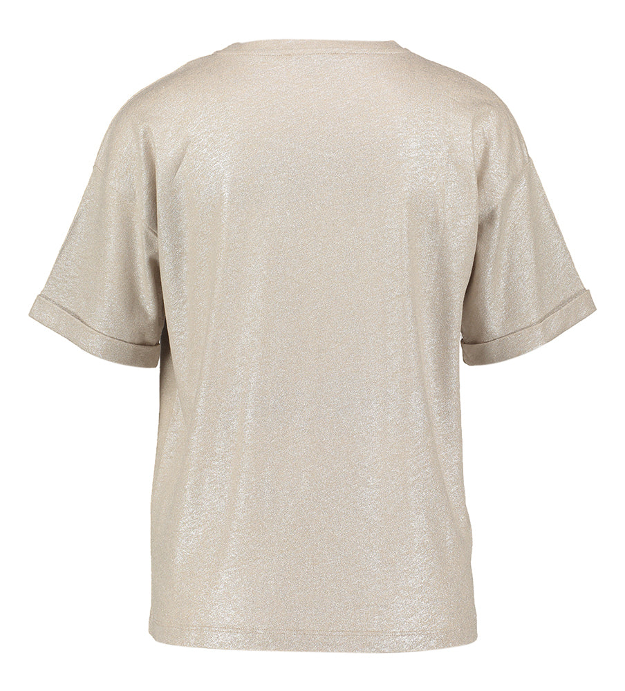 Goud kleurige t-shirt Sever Gigue