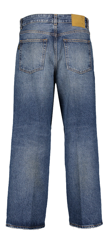 Jean bleu délavé coupe ample Betty Haikure