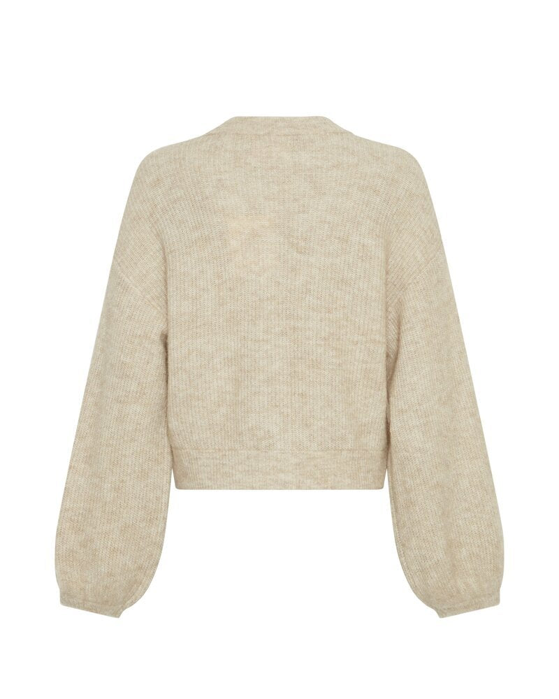 Oatmeal Hila Hope Cardigan avec bouton MSCH
