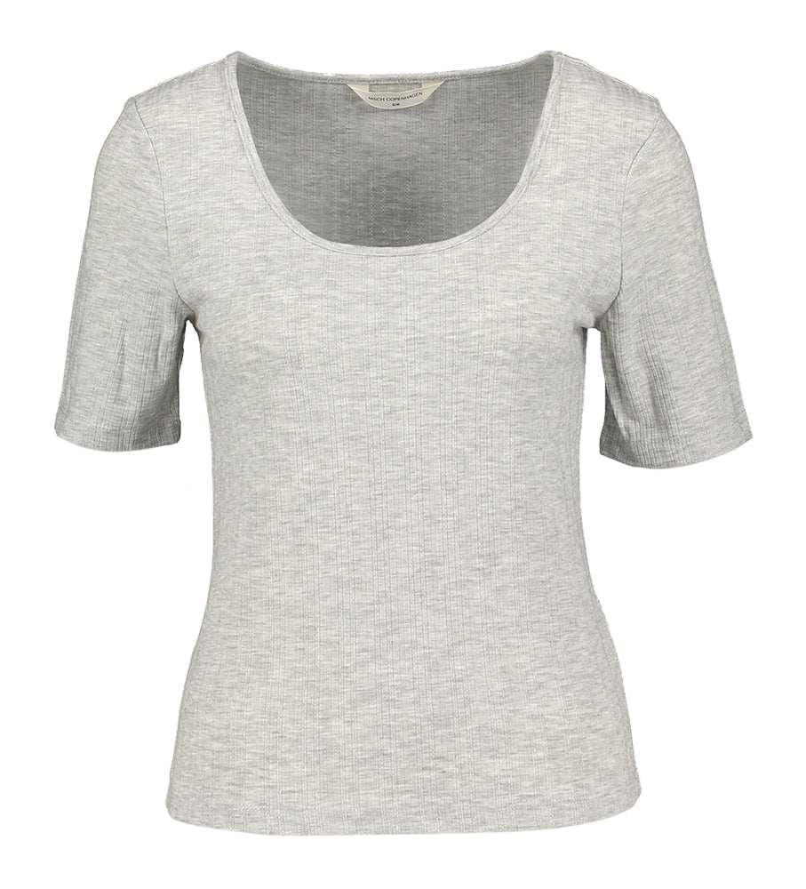 Grijze t-shirt Juna MSCH Copenhagen