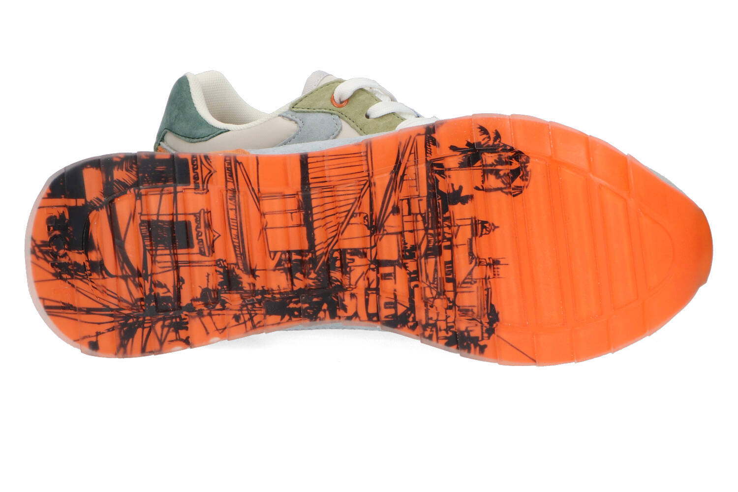 Multicolor lage sneakers Kingstone Hoff