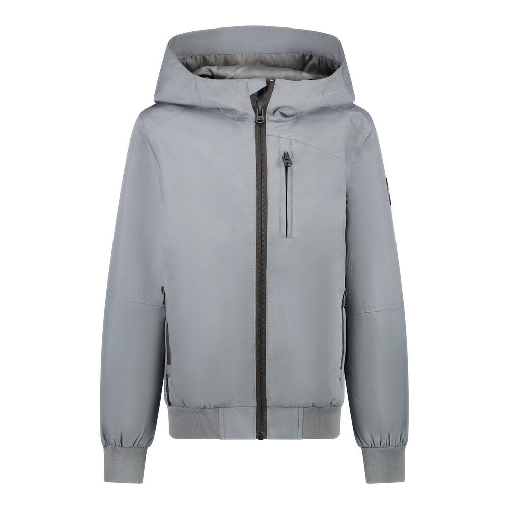 Veste d'été vert kaki avec fermeture éclair et capuche Xamer Cars