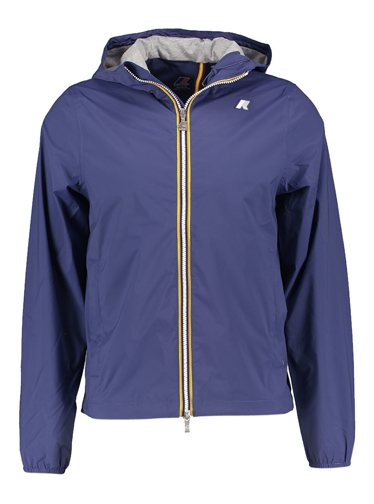 Veste à capuche bleue Stretch K-way