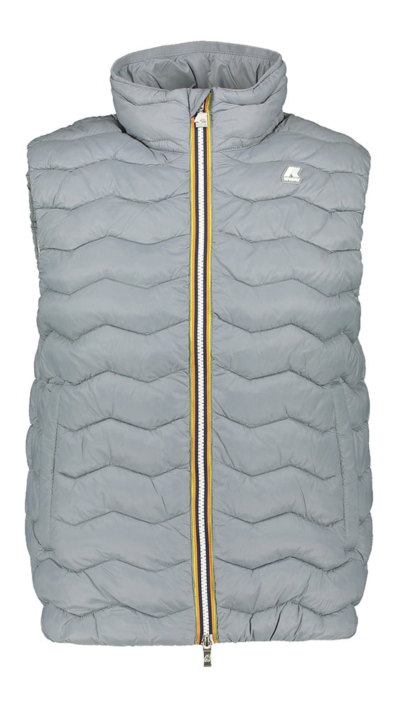 Grijze bodywarmer K-way