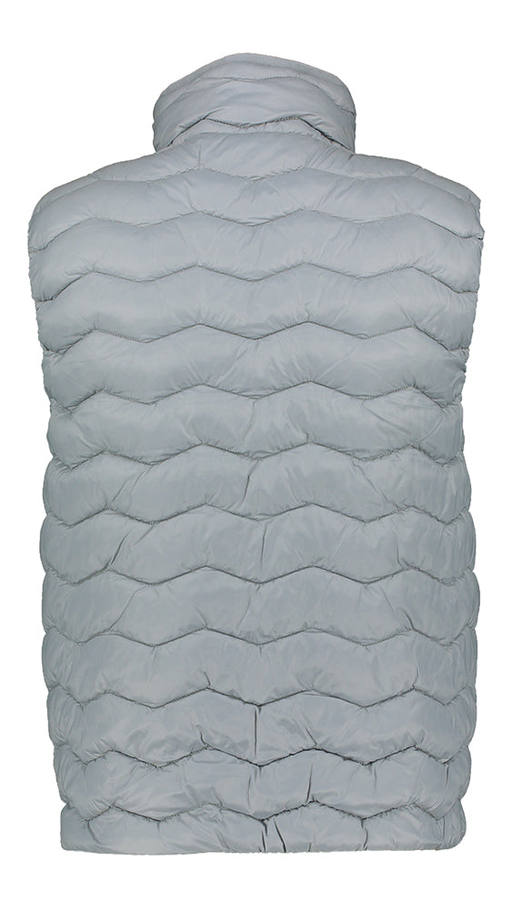 Grijze bodywarmer K-way
