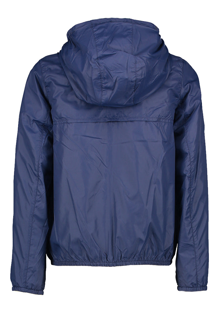 Gele omkeerbare regenjas K-way