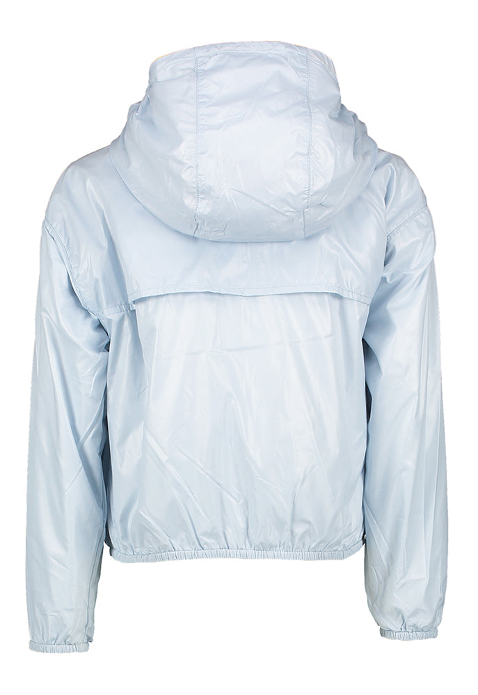 Pastelgele regenjas met kap Laurette Plus K-Way