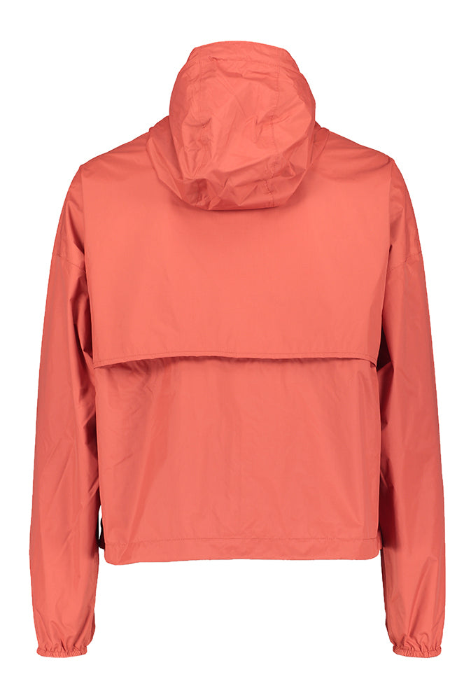 Rode omkeerbare regenjas Laurette Plus K-way