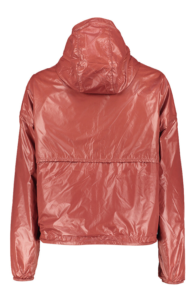 Rode omkeerbare regenjas Laurette Plus K-way