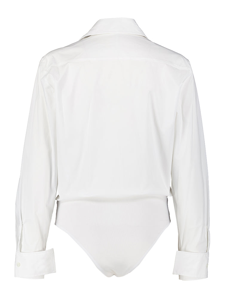 Witte katoenen body Liviana Conti