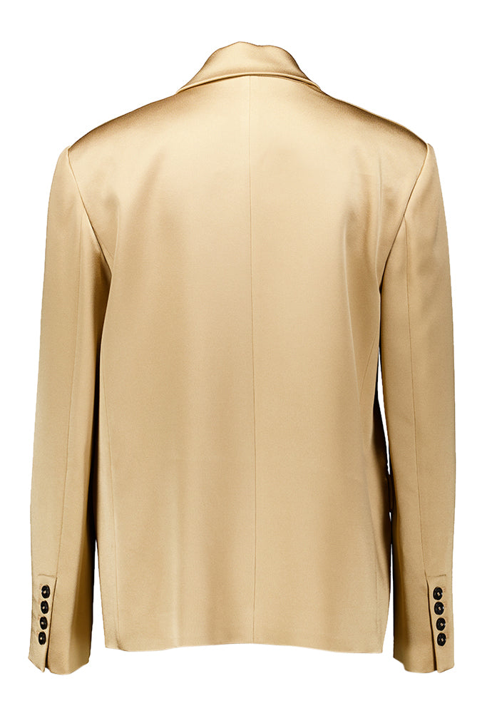 Blazer large couleur or Liviana Conti