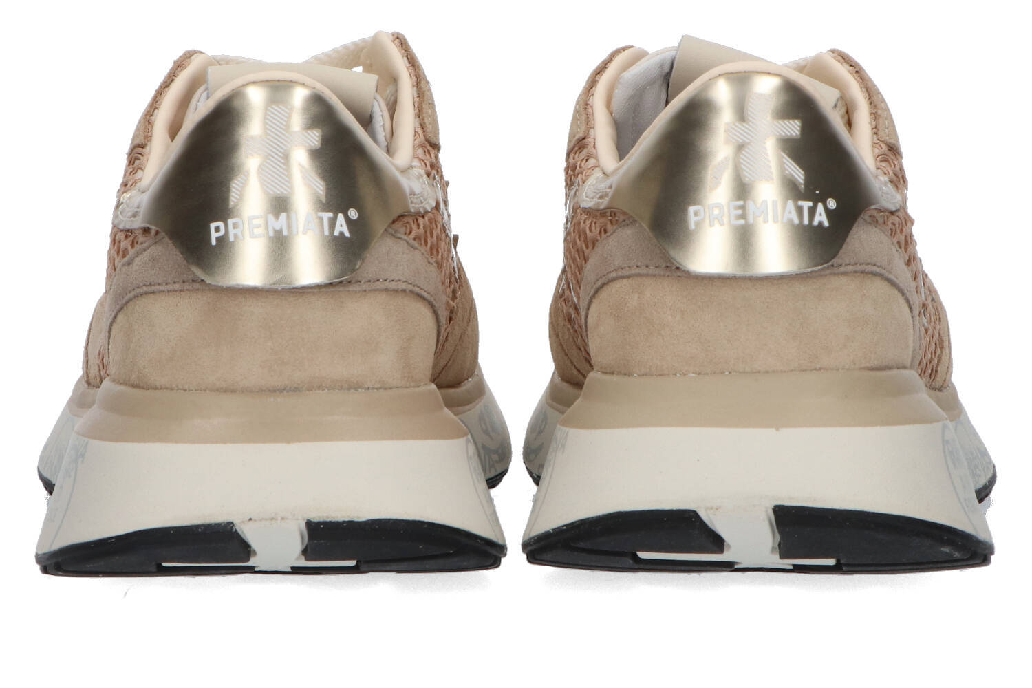 Beige lage sneakers Lauryn Premiata