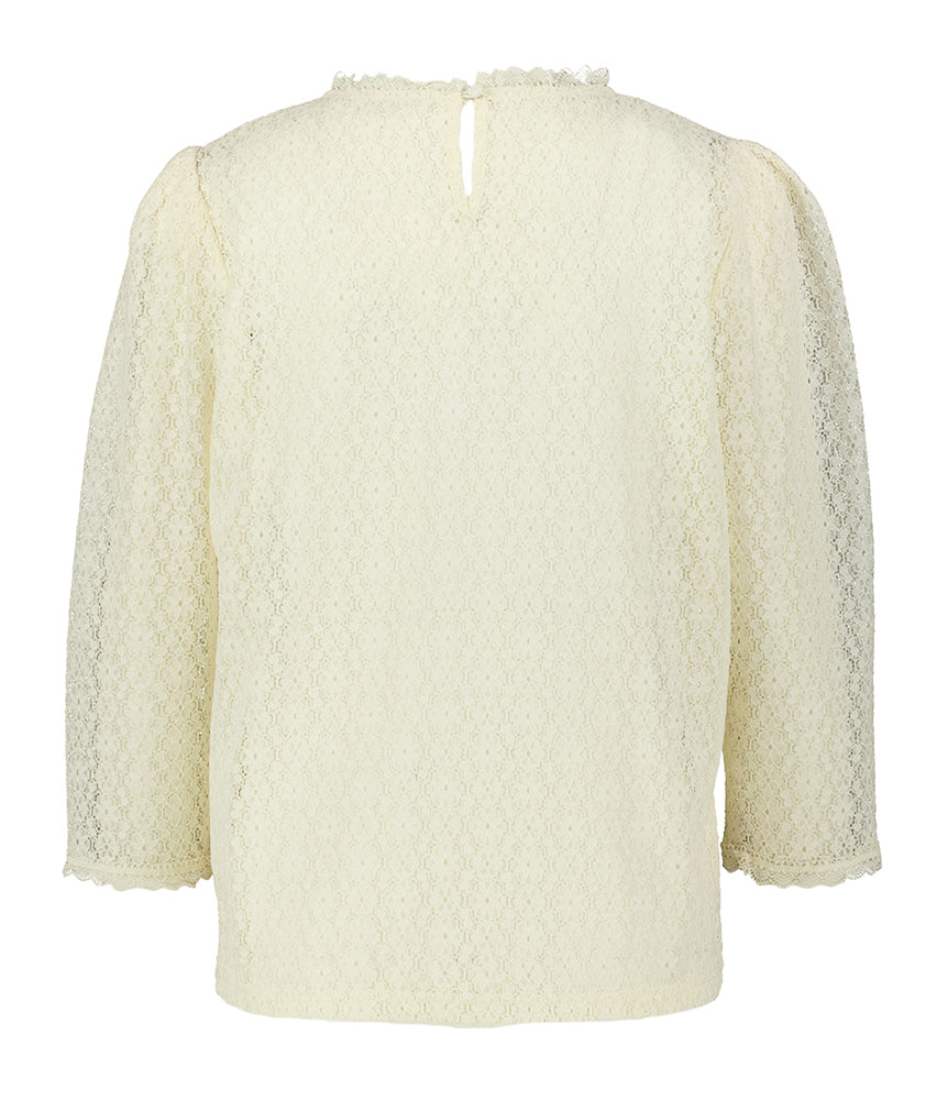Ecru bloes in kant Phedre Grace & Mila