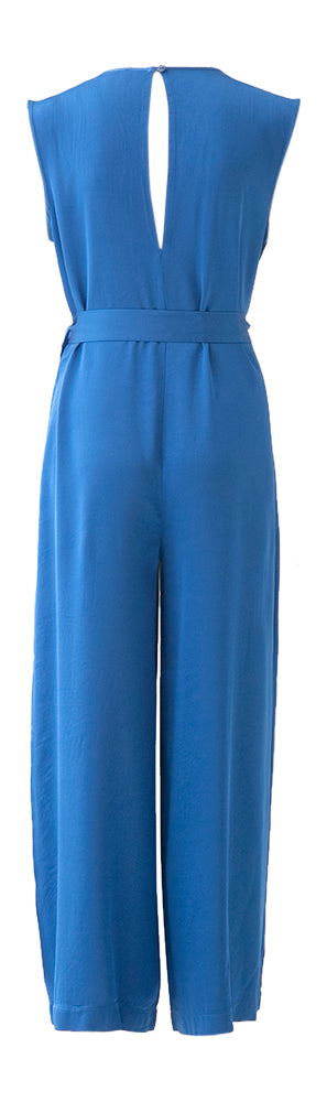 Blauwe jumpsuit Cadia Frnch