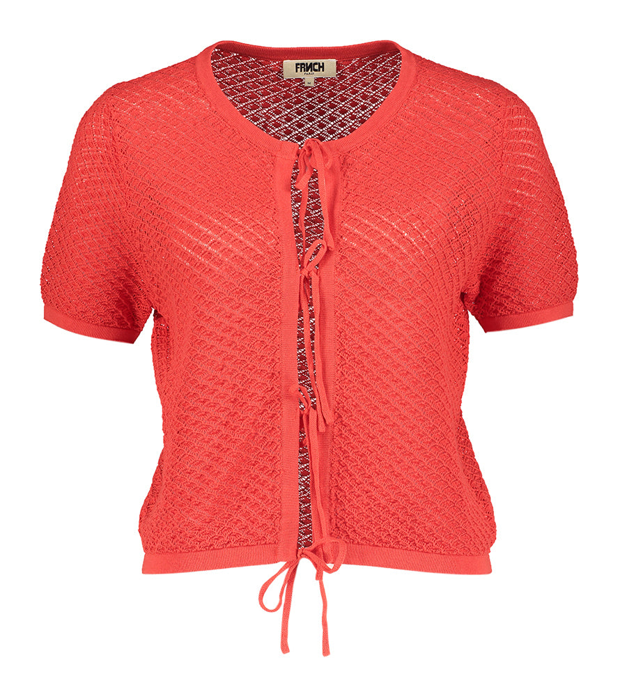 Rode gilet Aelis Frnch