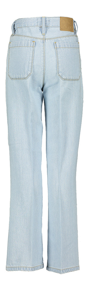 Lichtblauwe jeans met opgestikte zakken Bellerose