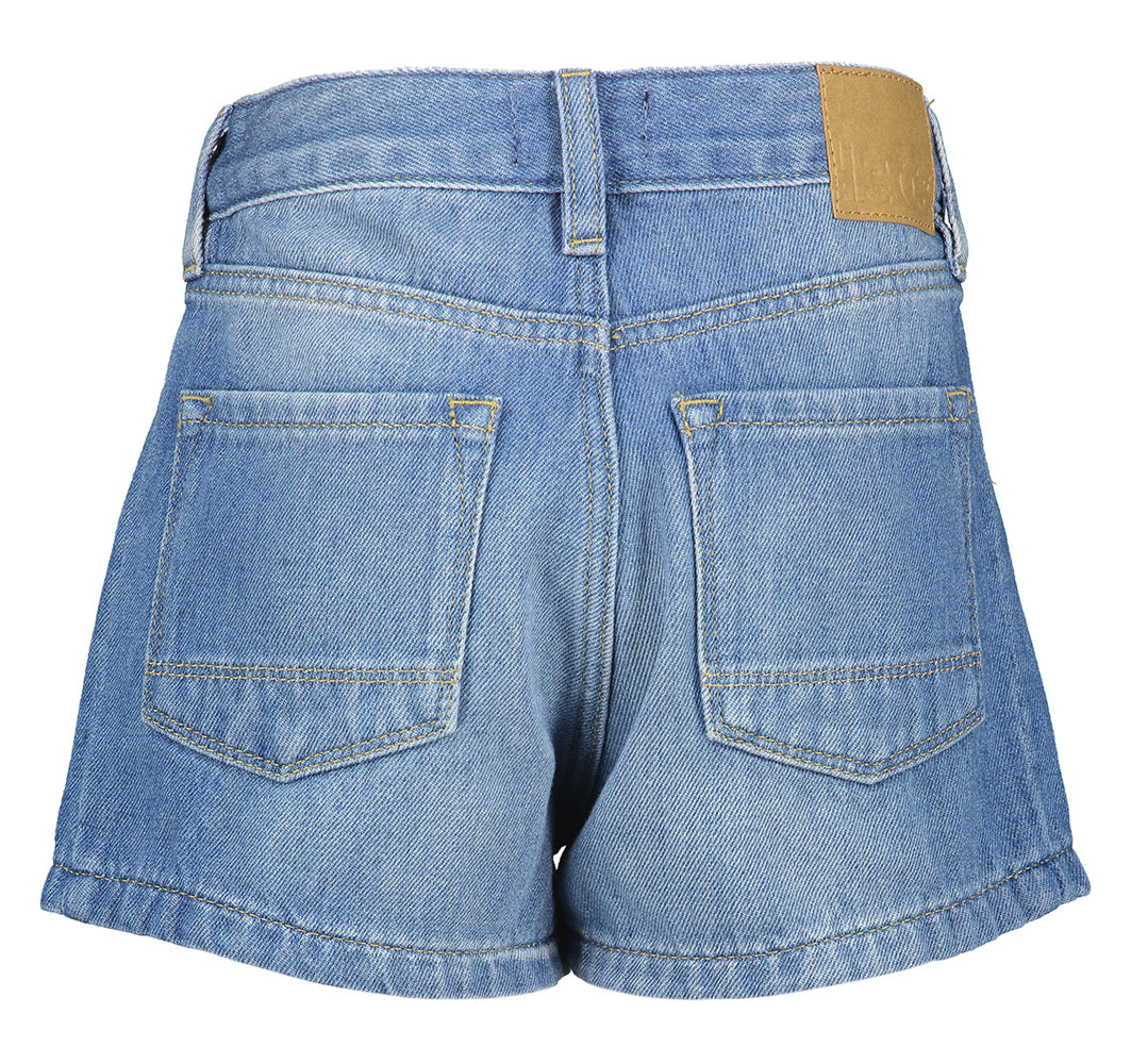 Blauwe jeansshort Bellerose