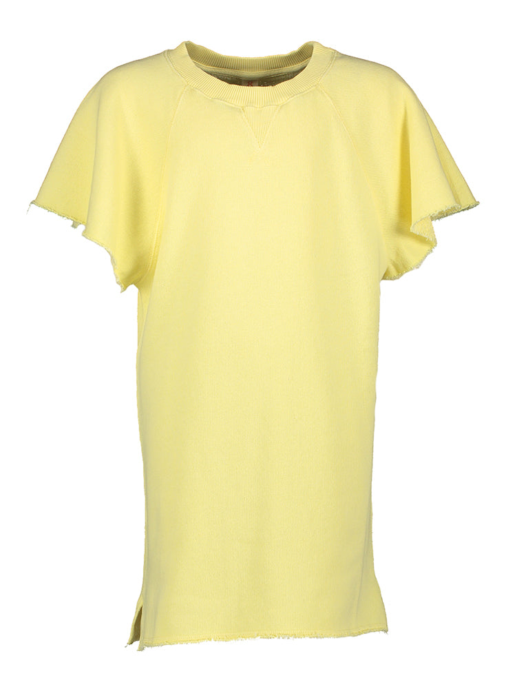 Gele oversized sweater jurk Bellerose