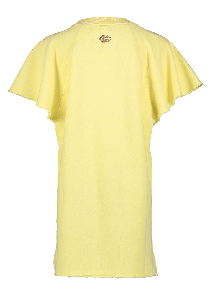 Gele oversized sweater jurk Bellerose