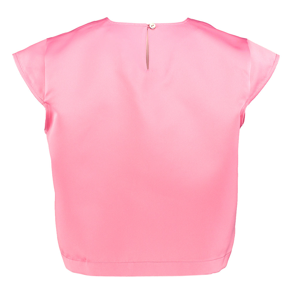 Chemisier rose sans manches Ebonie Just Eve