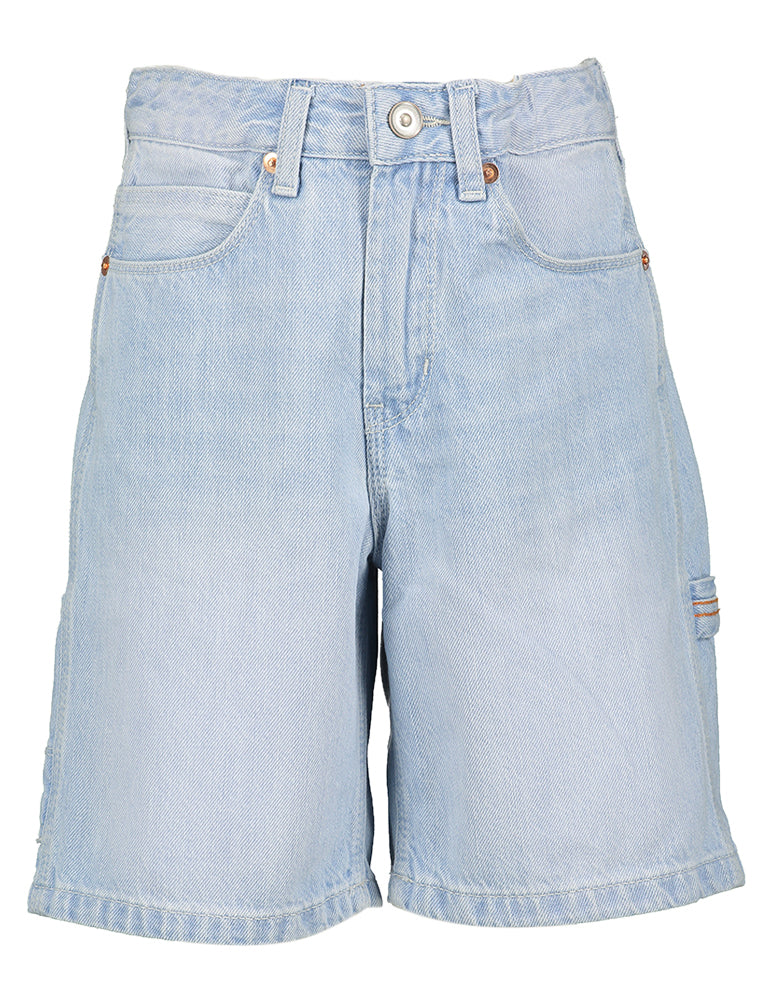 Licht blauwe cargo jeans short Peers Bellerose