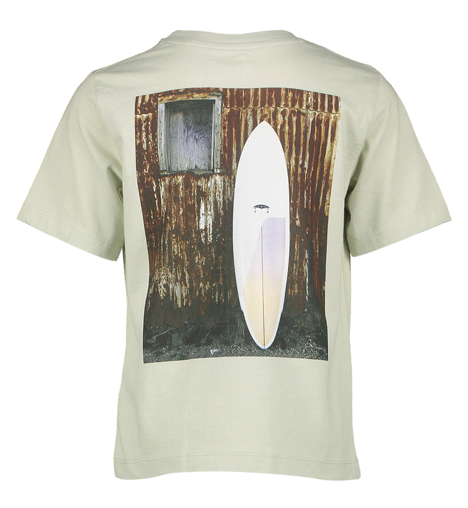 Groene katoenen t-shirt Bellerose