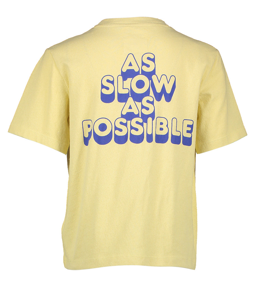 T-shirt jaune dès que possible pour les garçons de Bellerose